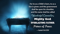 Wonderful Counselor